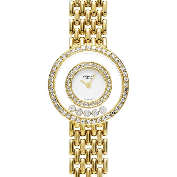 CHOPARD Happy diamond 20/5691 diamond Ladies Watches quartz Used Ginzo - Picture 1 of 6